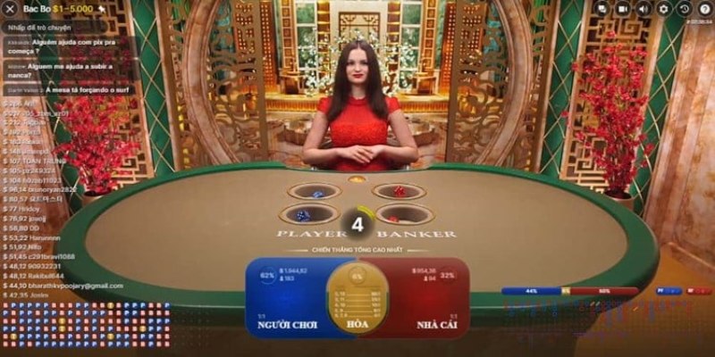 Baccarat Hello88 thiết kế nhiều cửa cược