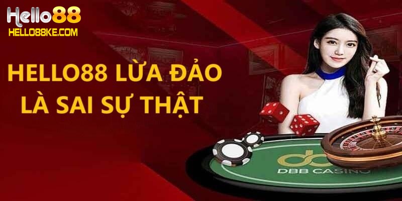 Thông tin nhà cái lừa đảo là sai